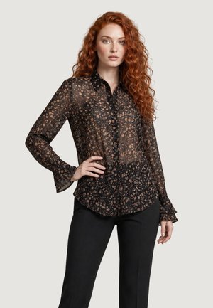 I AM, CAMICIA TRASPARENTE 95242 - Blusa - black