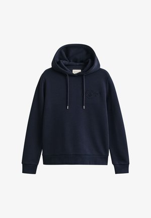 GANT, TONAL SHIELD HOODIE - Sweat à capuche - evening blue