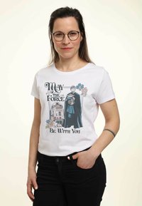 Henry Tiger STAR WARS THE MANDALORIAN MTFBWY - T-shirt con stampa - white