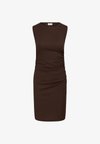 KAKRISTINA SHORT DRESS - Robe fourreau - coffee bean
