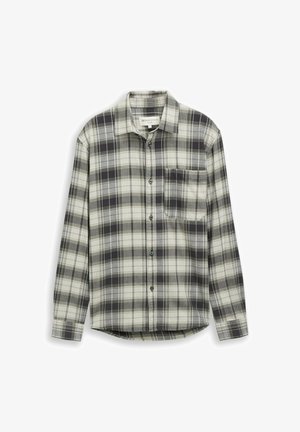 TOM TAILOR DENIM, TOM TAILOR DENIM BLUSEN & SHIRTS RELAXED FIT HEMD MIT KAROMUSTER - Chemise - coal grey green check