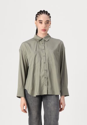 CHUNKY - Skjortebluse - vetiver