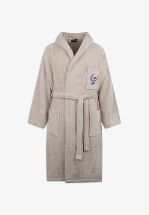 Freddy CON LOGO RICAMATO E TASCHE - Albornoz - beige