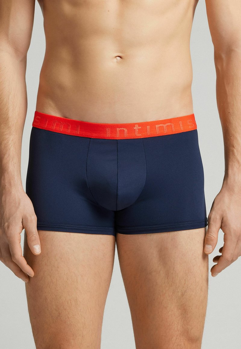 IUMAN Intimissimi Uomo MIT LOGO - Boxerkalsong - blau j blu intenso arancio simp