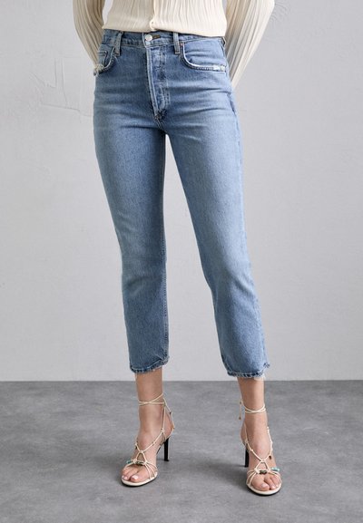 Agolde RILEY - Džíny Slim Fit - light vintage indigo