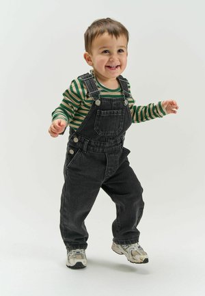 The New Siblings, UNISEX - Salopette - black denim wash