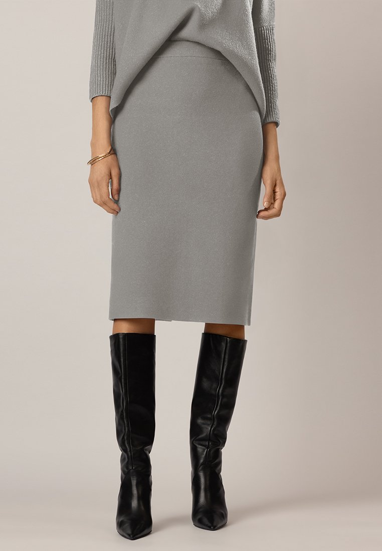 Apart Kokerrok grijs