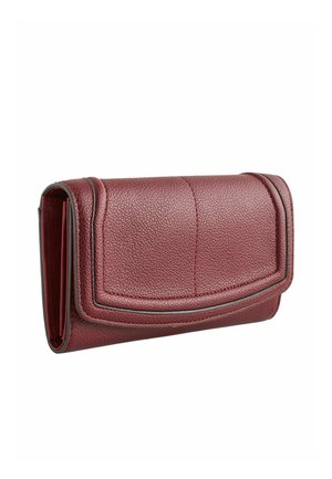 LARGE FLAP - Portefeuille - burgundy red