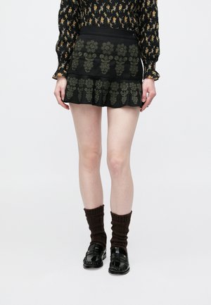 WILL MINI SKIRT - Fustă mini - black