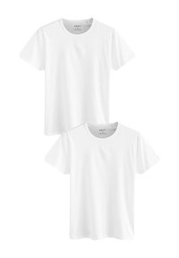 REGULAR FIT 2 PACK - Paprasti marškinėliai - white