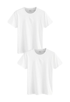 REGULAR FIT 2 PACK - Camiseta básica - white