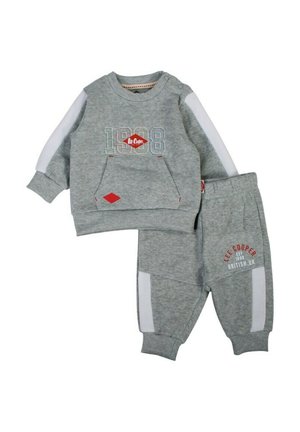 Lee Cooper, ENSEMBLE JOGGING IMPRIMÉ - Tuta - gris clair