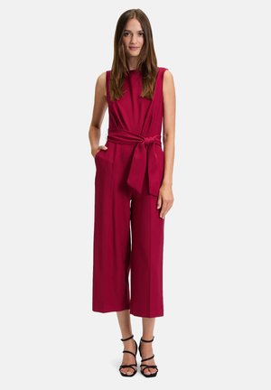 MIT EINGRIFFTASCHEN - Kezeslábas - red berry