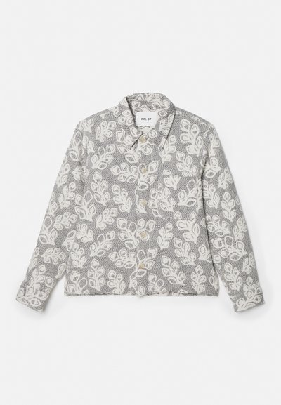 NN.07 RAHIM - Καλοκαιρινό μπουφάν - grau/weiß/mehrfarbig