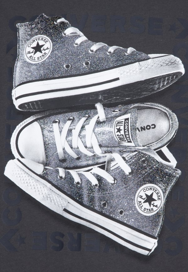 SNINEFETTI SNEAKER TEE - Print T-shirt - dark matter2