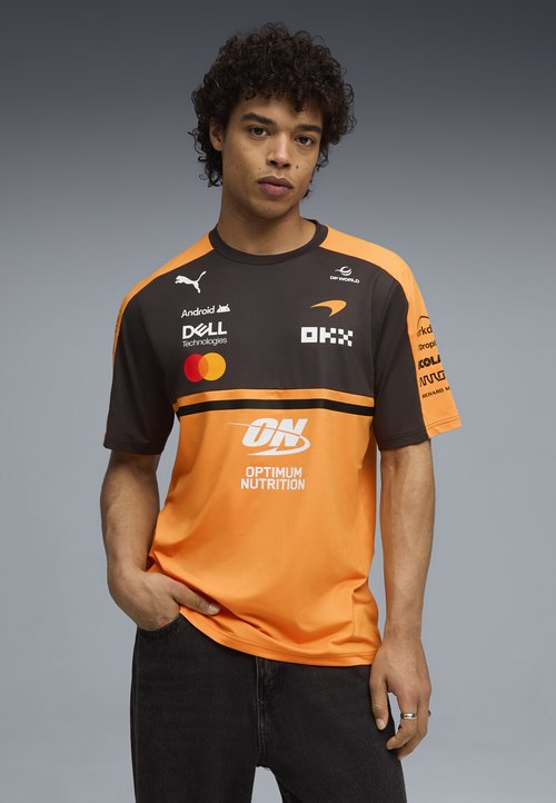 PUMA X MCLAREN RACING REPLICA T-SHIRT - Print T-shirt - papaya — photo 2