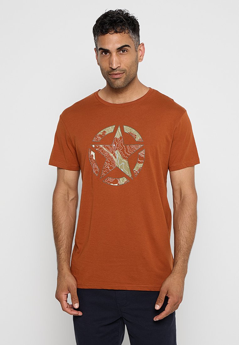 Jeep T-shirt print rood