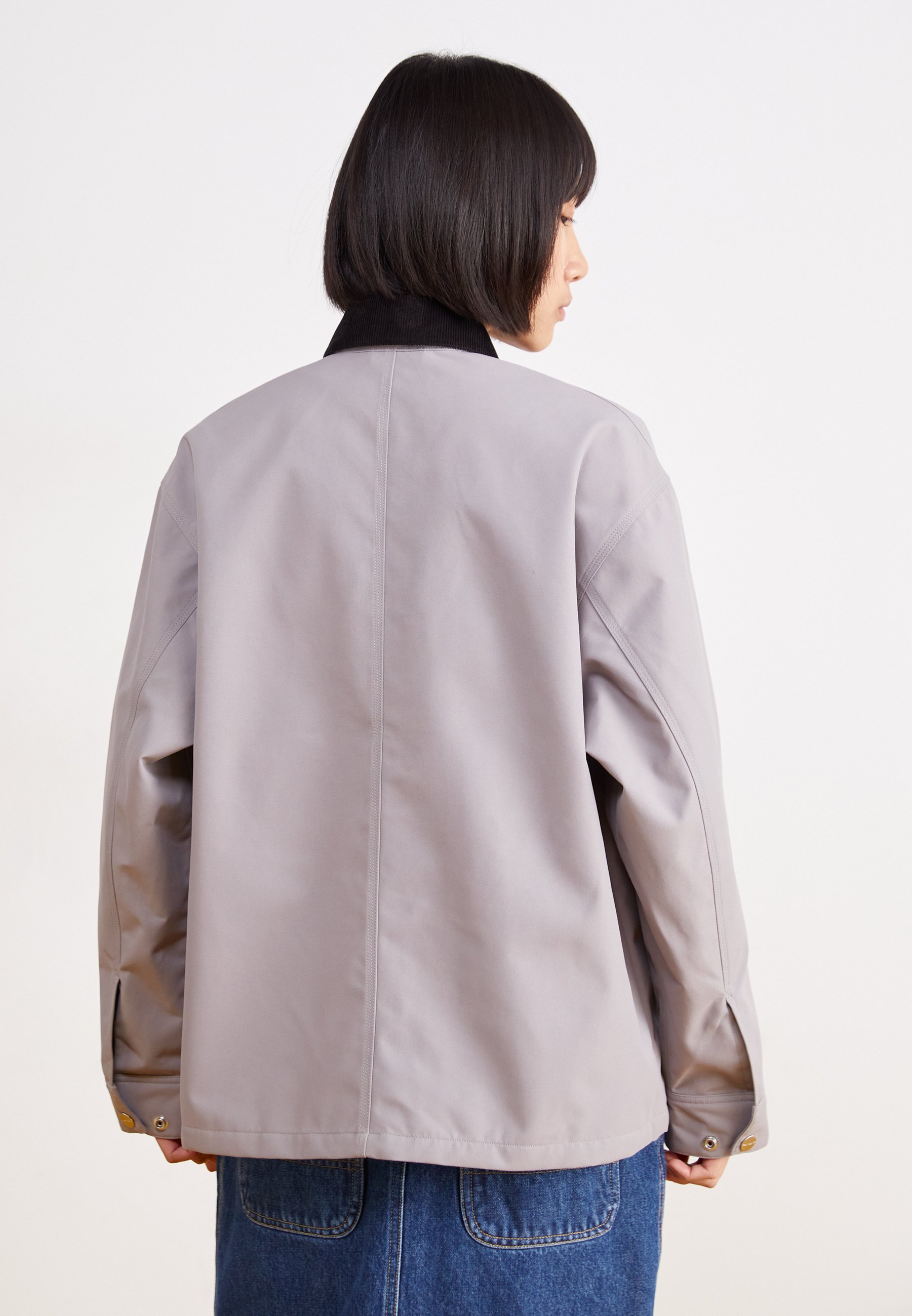 Carhartt WIP CLAPTON JACKET - Jachetă de vară - yosemite/black/gri