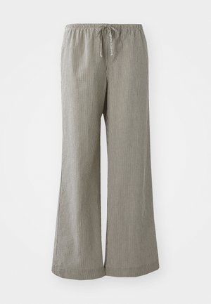 BDG Urban Outfitters JOEY STRIPE - Trousers - black/white