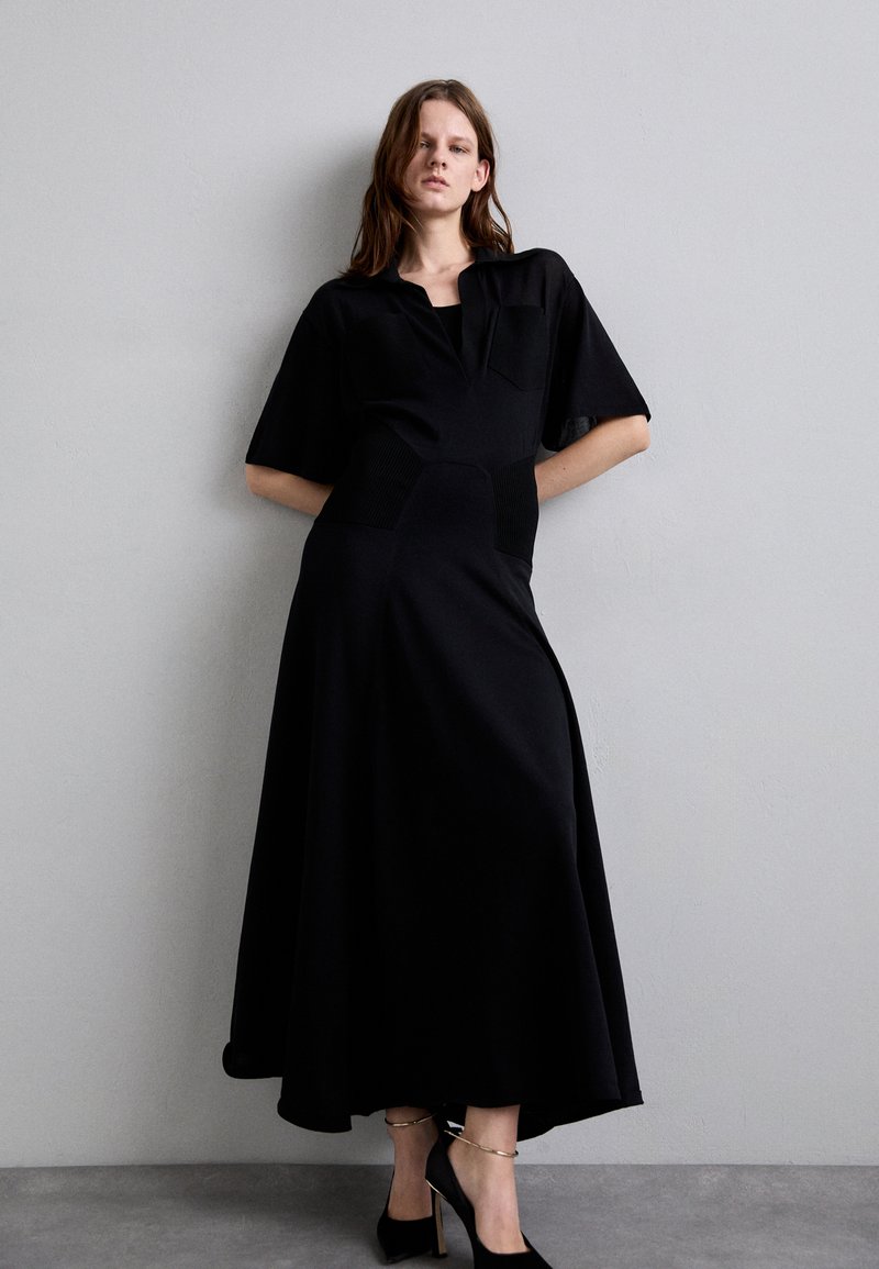 Victoria Beckham PANELLED DRESS SET - Maxi dress - black - Zalando.ie