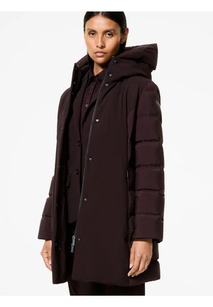 SURFLEX HYBRID - Piumino lungo - brown