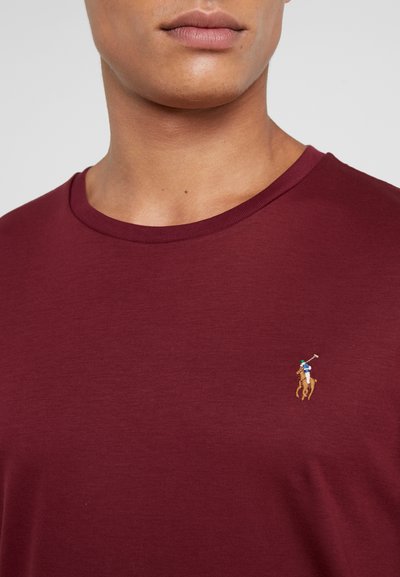Polo Ralph Lauren CUSTOM SLIM FIT SOFT COTTON T-SHIRT - T-shirt básica - classic wine