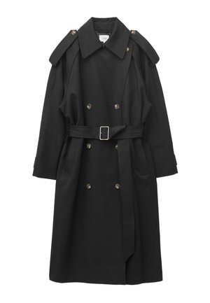 & OTHER STORIES, & OTHER STORIES RELAXED TRENCH COAT - Trench - black