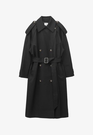& OTHER STORIES, & OTHER STORIES RELAXED TRENCH COAT - Trench - black