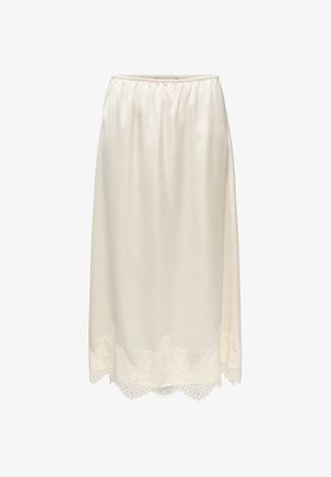 ONLY, ONLBELLA Midi - Maxinederdele - cloud dancer