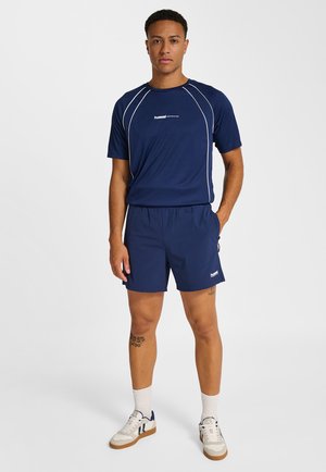 Kurze Sporthose - dress blues