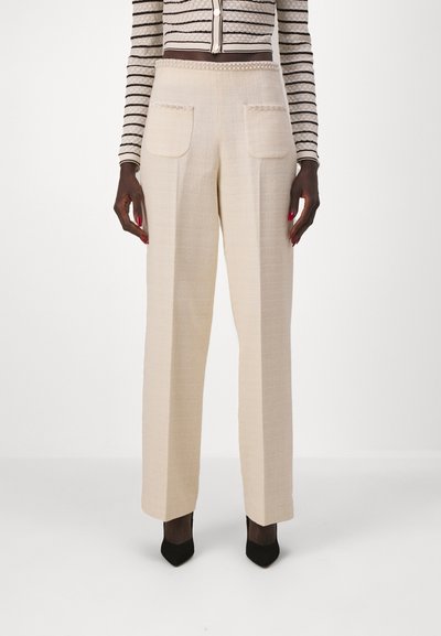 sandro PANTALON JACKY - Bukse - ecru