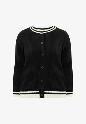 Yours Clothing, PLUS SIZE CARDIGANS - Vest - black