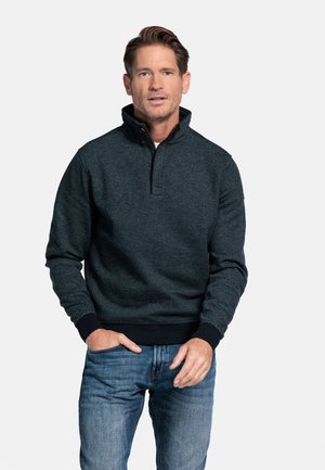 STANDAARD LANGE MOUW REGULAR FIT TWO TONE  - Trui - dark forest