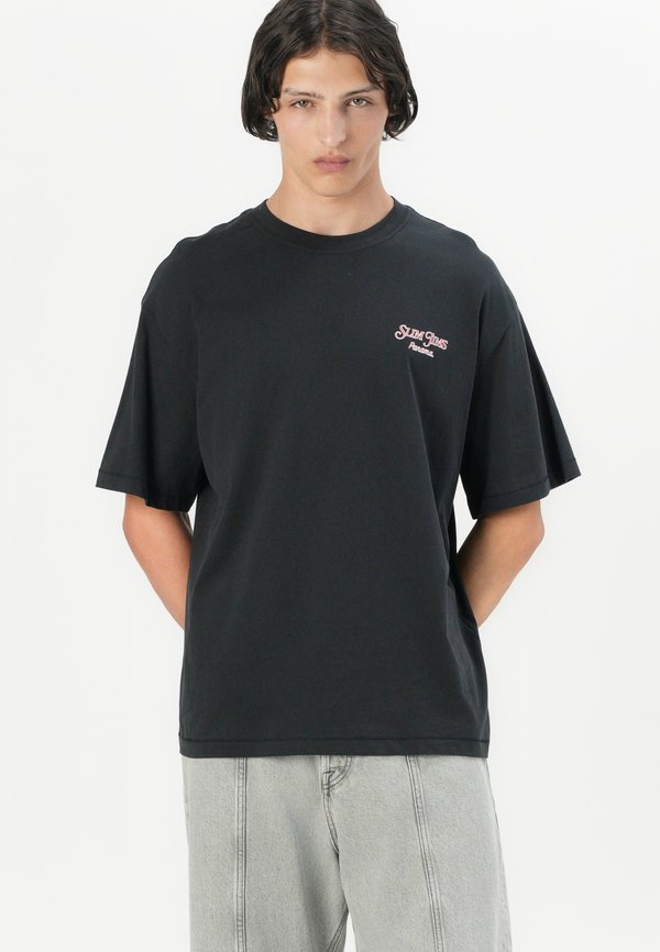 MALIK JIMS OVS SS TEE - Print T-shirt3