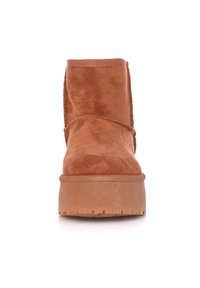 Elara Botines con plataforma - camel