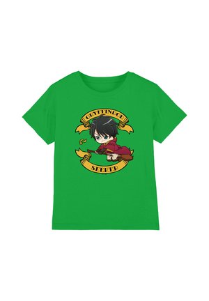 Warner Brothers, HARRY POTTER THE GRYFFINDOR SEEKER UNISEX - Print T-shirt - dark green