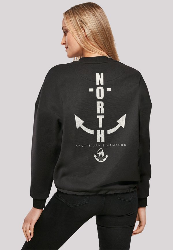 NORTH ANCHOR KNUT  JAN HAMBURG - Sweatshirt - schwarz