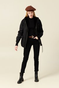 BONOBO Jeans GERADER KAPUZEN - Vinterjacka - noir