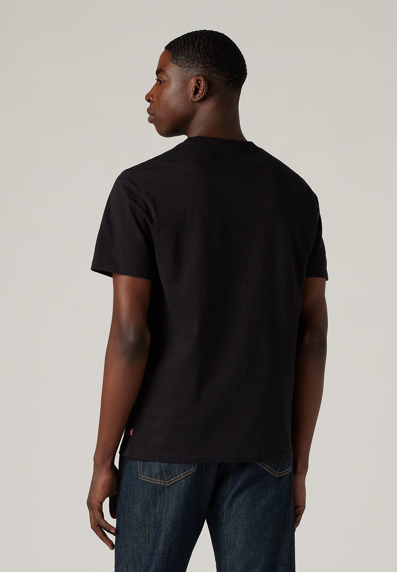 Levi's® GRAPHIC SET-IN NECK TEE - T-shirt z nadrukiem/czarny