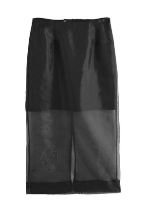 REGULAR FIT   - Jupe trapèze - black