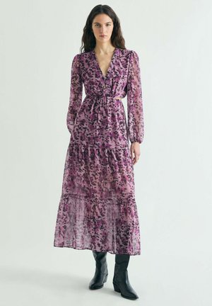 SPOT PRINT - Vestido largo - mauve