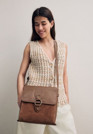 Next MESSENGER - Skuldertasker - tan brown
