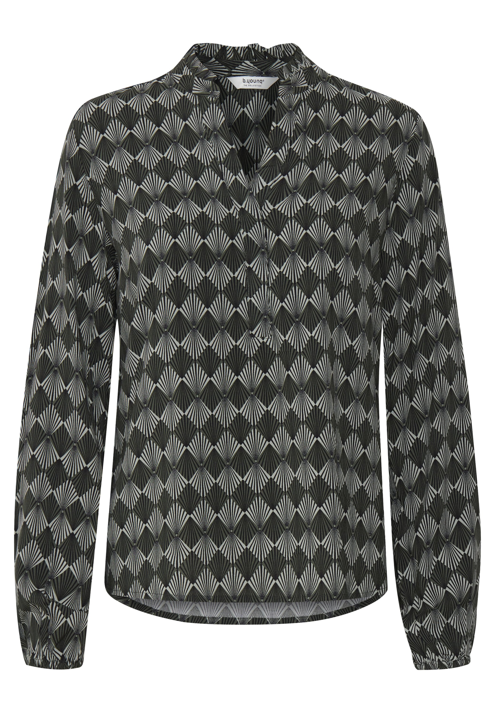 b.young by Zalando BYJOSA - Blouse - seagrass mix/grijs