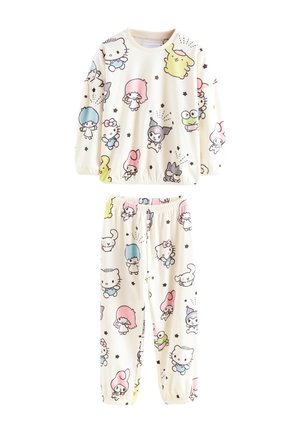 Next REGULAR FIT  HELLO KITTY COSY  SET - Nattøj sæt - ecru