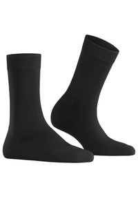 FALKE CLIMAWOOL - Calze - black