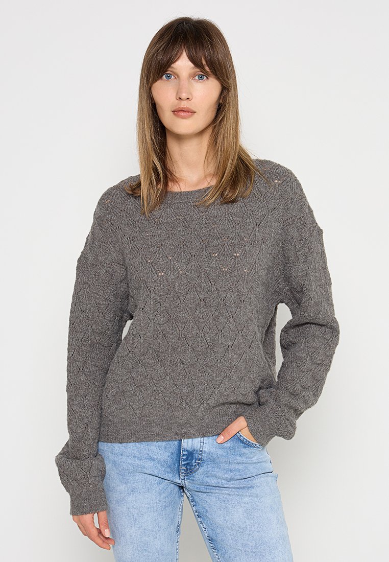 dreimaster Trui grijs