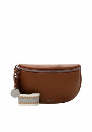 Taška s příčným popruhem - cognac