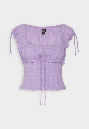 BDG Urban Outfitters NOVA ROUCHED BLOUSE
 - Bluse - lilac