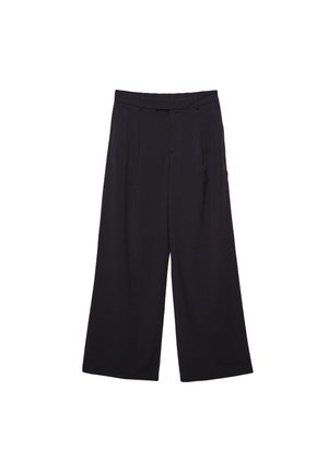 WIDE FORMAL WEAR  - Pantaloni - black
