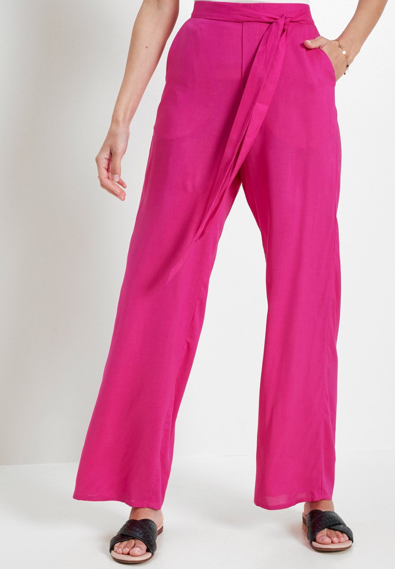 bonprix Pantaloni - pink/fuxia - Zalando.it